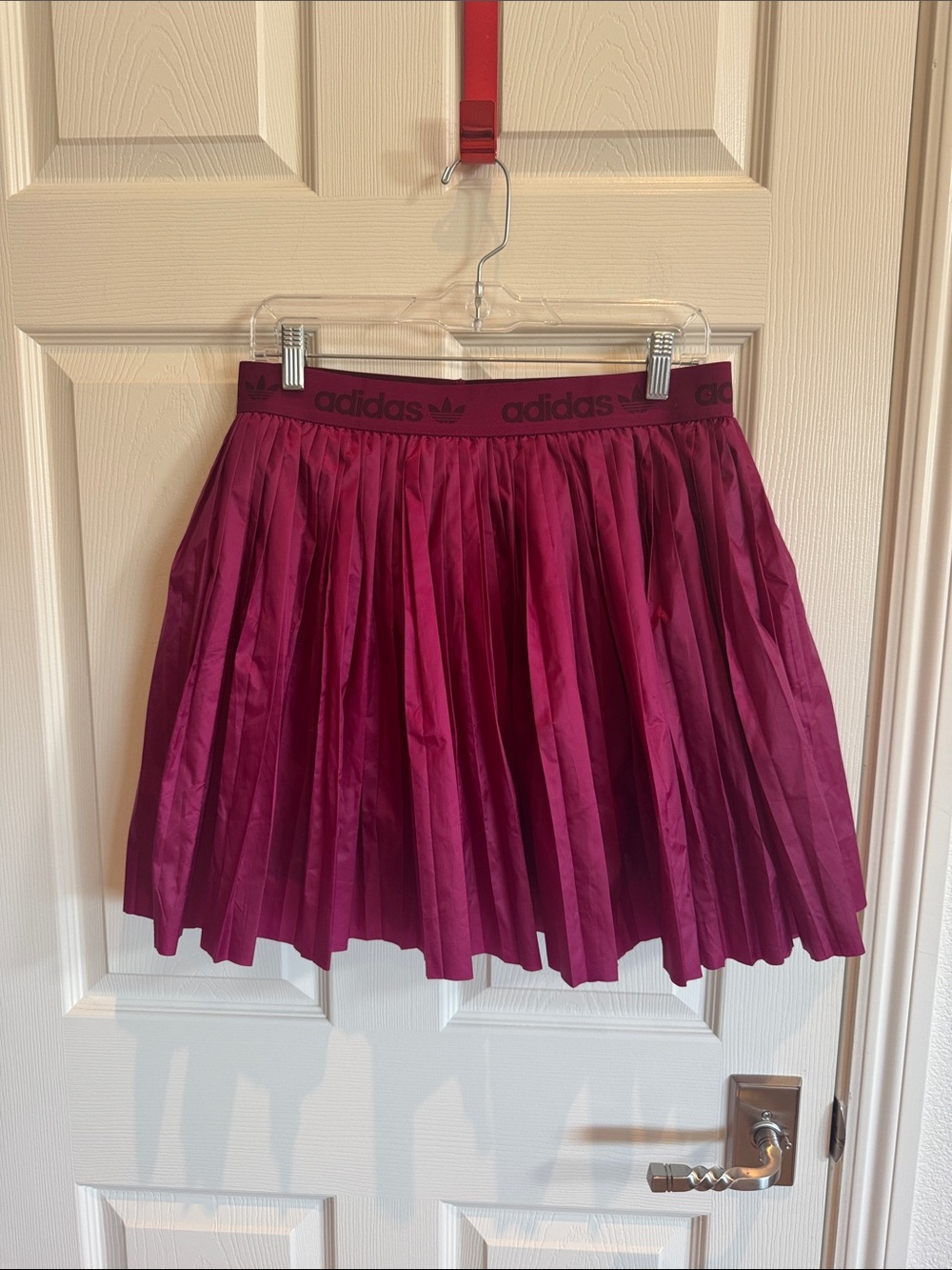 adidas Women's Magenta Pleated Skater Skirt. Worn once.